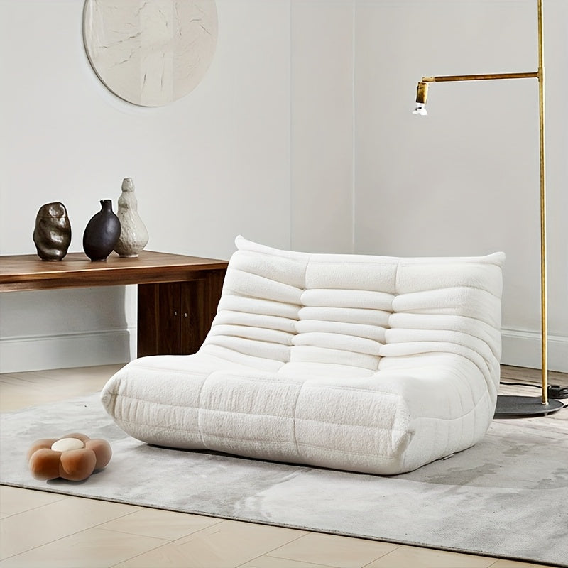 Creative Fireplace Chair, Large Double Sofa, Couple Bean Bag Chair, Sofa That Can Accommodate Two People