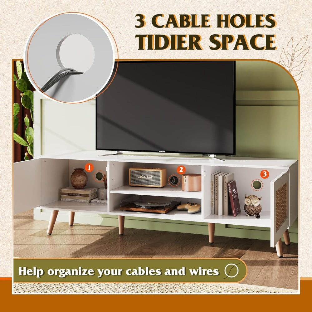 Stable TV Stand for 65 Inch TV, 58\