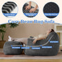 Living&Giving Oversize Bean Bag Sofa, Fireside Chair, Lazy Floor Sofa Couch, Tatami Sofa