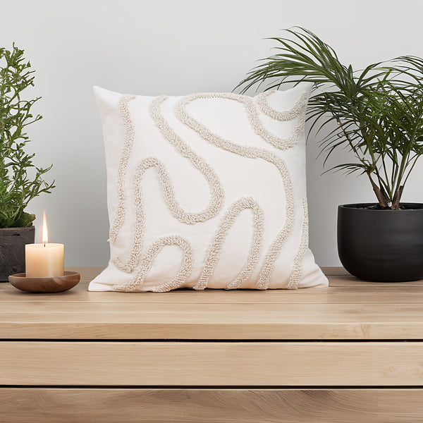 Boho Throw Pillow Covers Decorative Pillow Cases Embroidery Geometric Pattern Cushion Covers