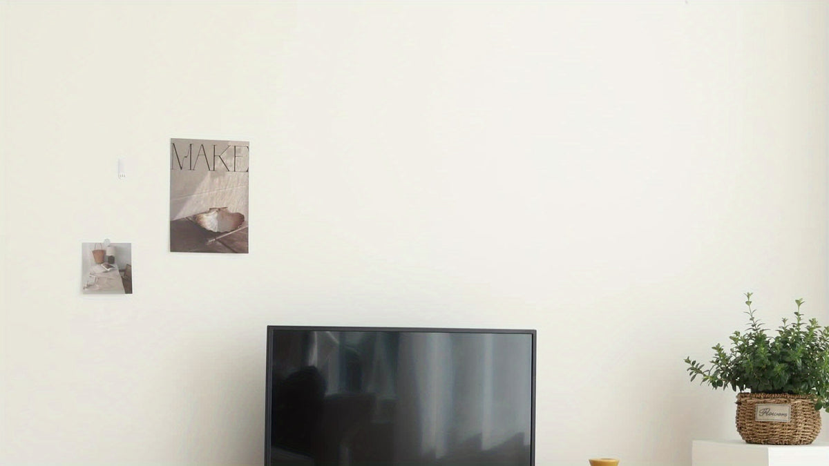 Welnow Bamboo TV Stand Welnow Mid Century Modern Bamboo TV Stand For Up To 65''