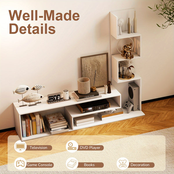 LIFEZEAL 50-Inch TV Stand for Large TVs up to 50\