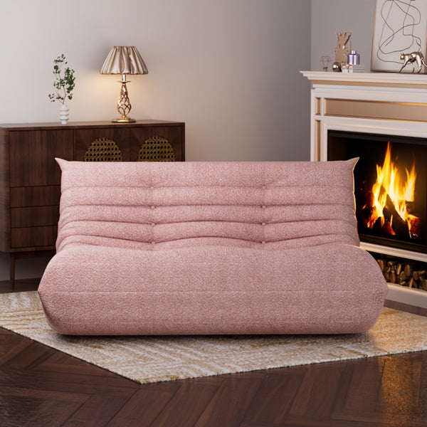 Creative Fireplace Chair, Large Double Sofa, Couple Bean Bag Chair, Sofa That Can Accommodate Two People