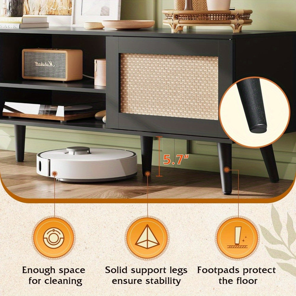 Stable TV Stand for 65 Inch TV, 58\