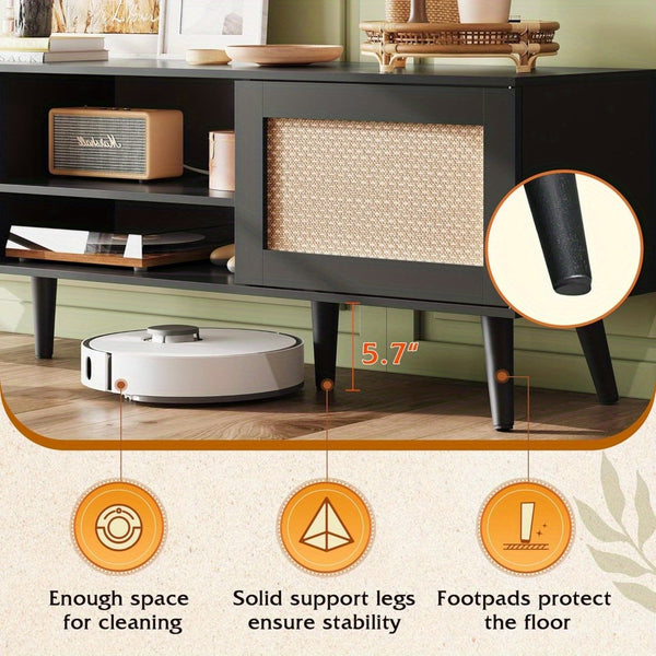 Stable TV Stand for 65 Inch TV, 58\